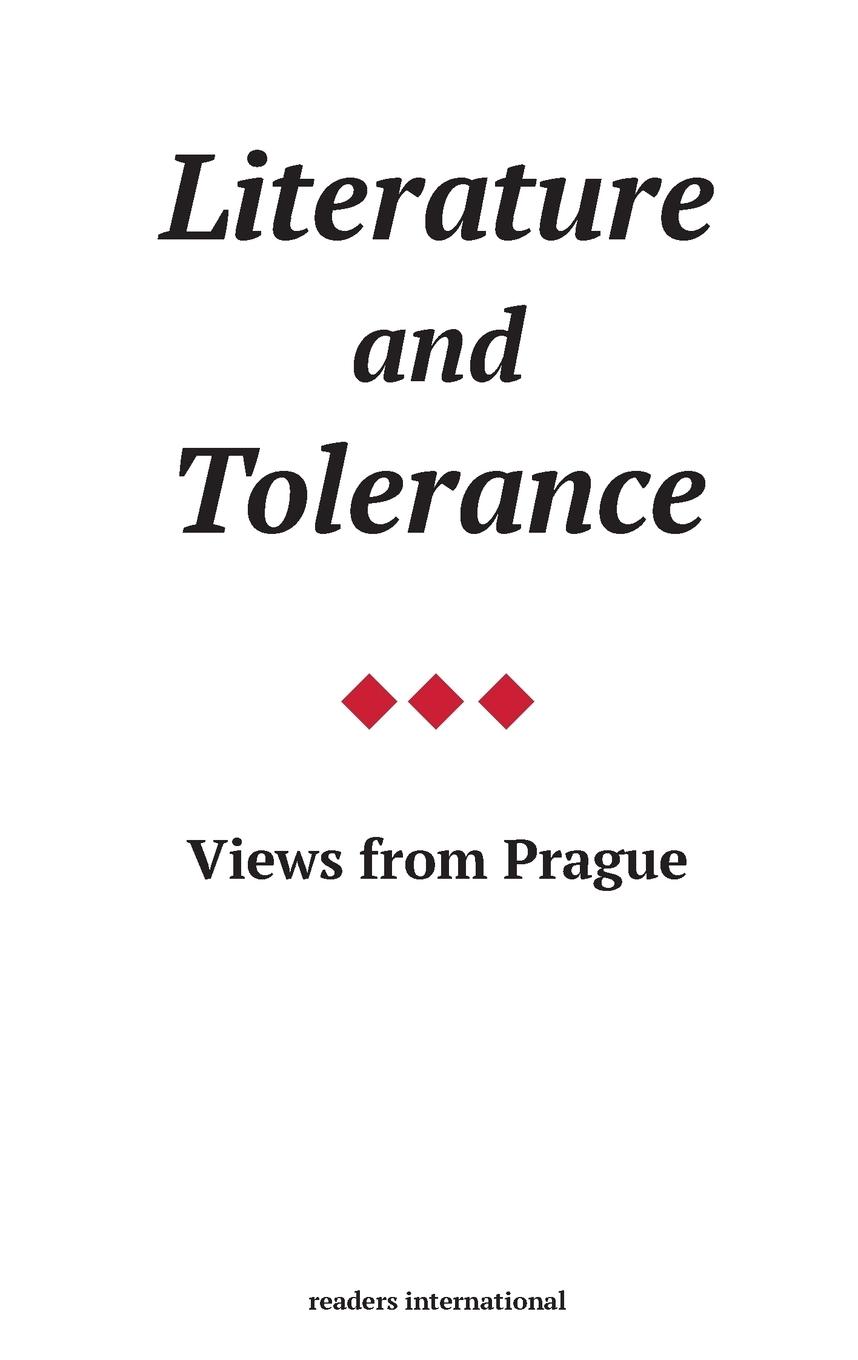 Vorderes Coverbild Literature and Tolerance