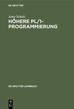 Vorderes Coverbild Höhere PL/1-Programmierung