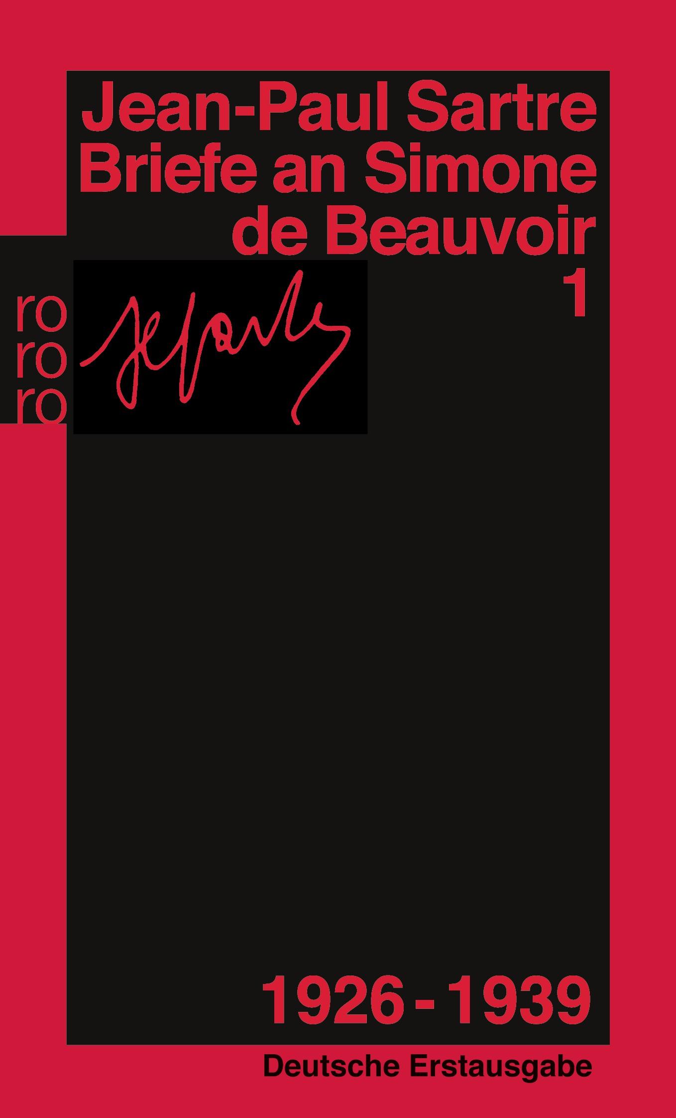 Vorderes Coverbild Briefe an Simone de Beauvoir