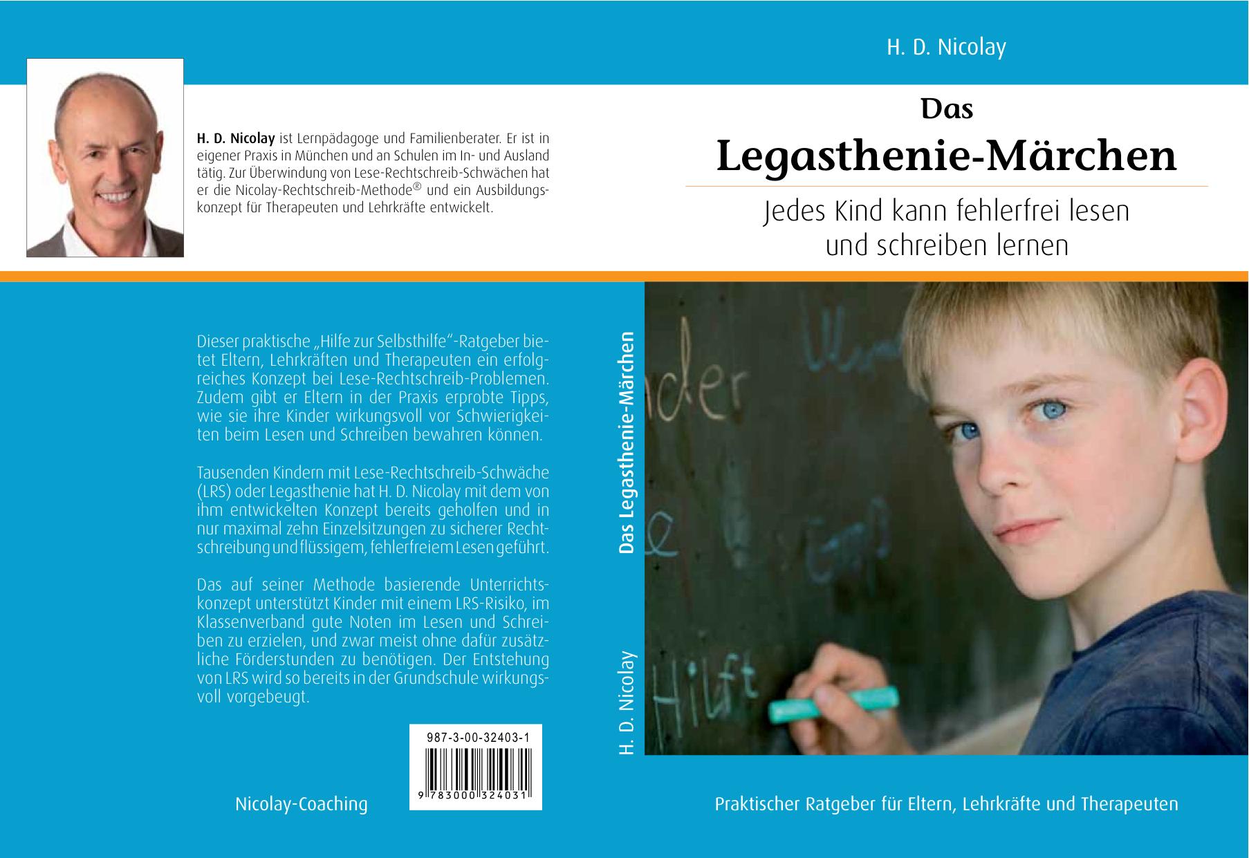Vorderes Coverbild Das Legasthenie-Märchen