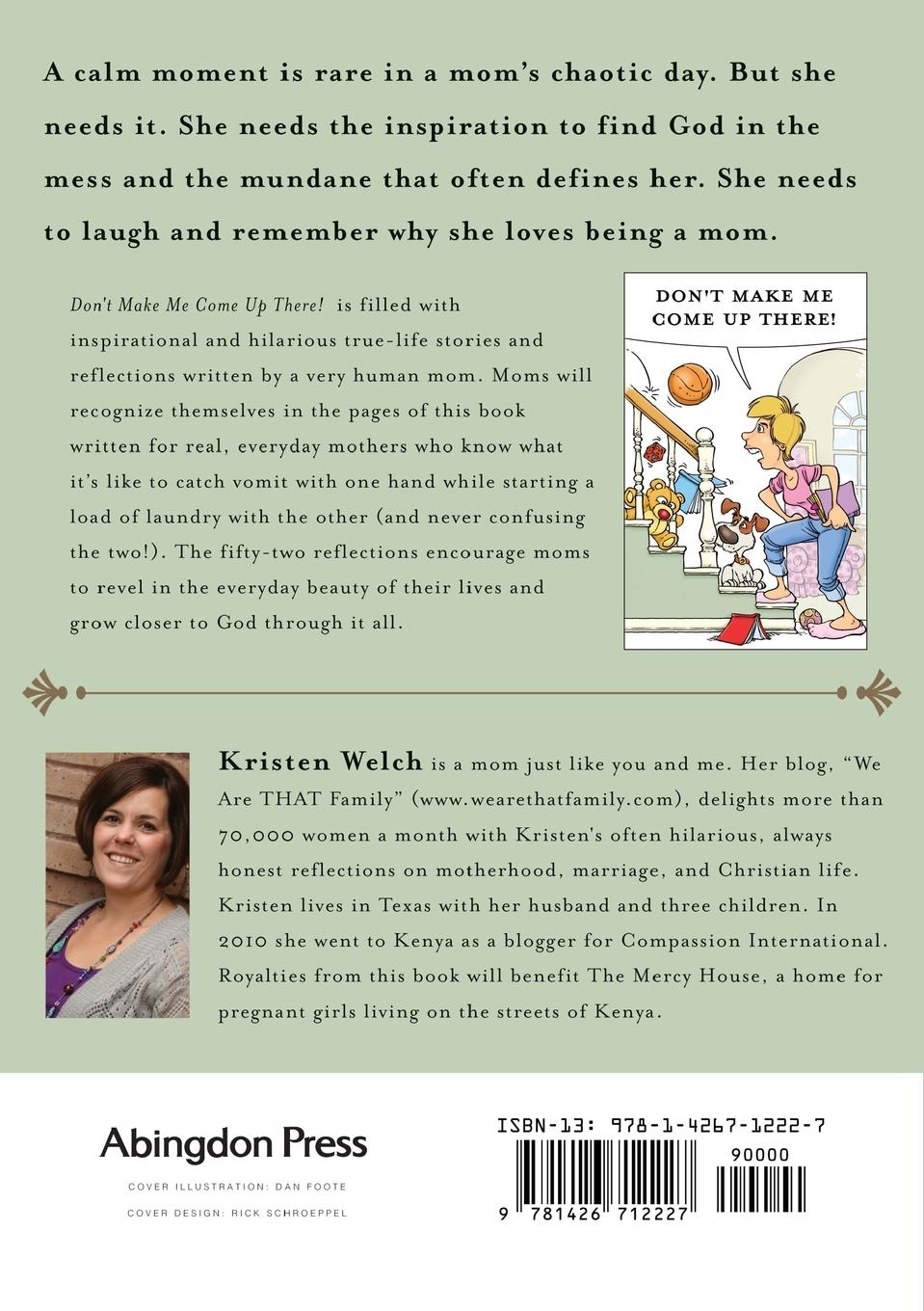 Rückseitencover Don't Make Me Come Up There!