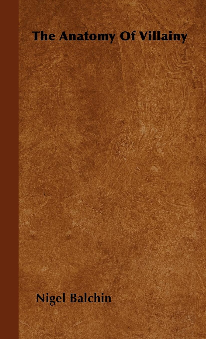 Vorderes Coverbild The Anatomy Of Villainy