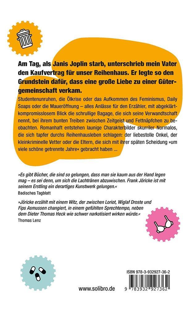 Beispielinhalt (Bild) Mein liebestoller Onkel, mein kleinkrimineller Vetter und der Rest der Bagage