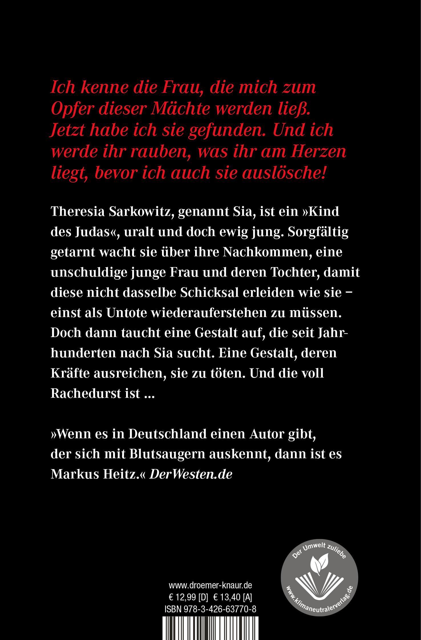 Rückseitencover Kinder des Judas 02. Judassohn