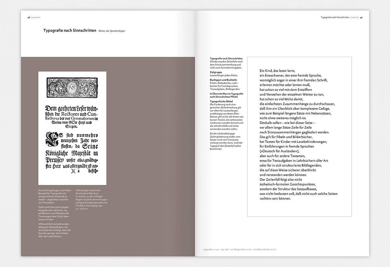Beispielinhalt (Bild) Lesetypografie