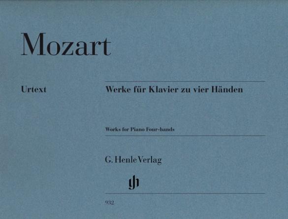 Vorderes Coverbild Werke für Klavier zu vier Händen