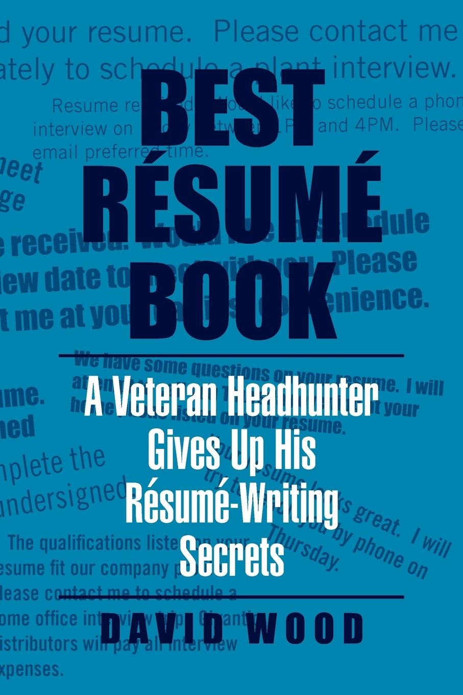 Vorderes Coverbild Best Resume Book