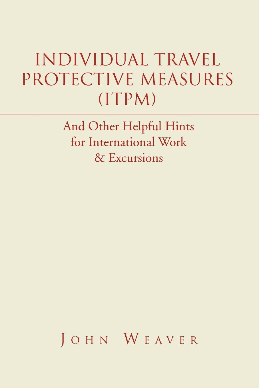 Vorderes Coverbild Individual Travel Protective Measures (Itpm)
