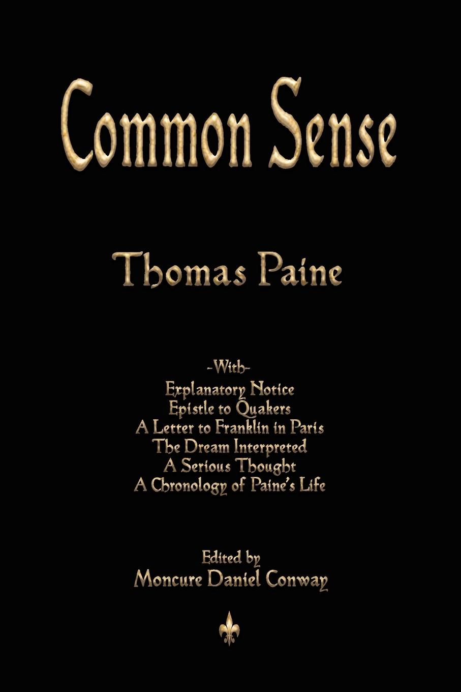 Vorderes Coverbild Common Sense