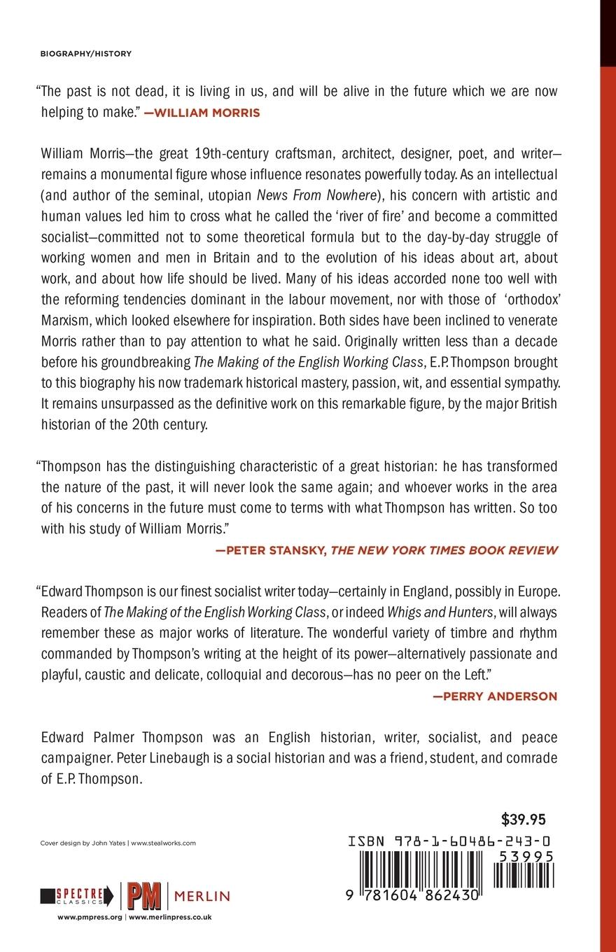 Rückseitencover William Morris