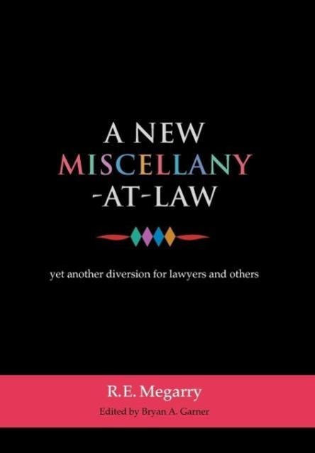Vorderes Coverbild A New Miscellany-At-Law