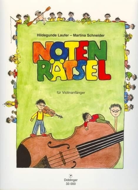Vorderes Coverbild Notenrätsel für Violinanfänger 6