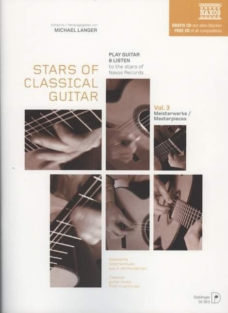 Vorderes Coverbild Stars of Classical Guitar Vol. 3: Meisterwerke