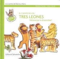 Vorderes Coverbild El cuento de los tres leones