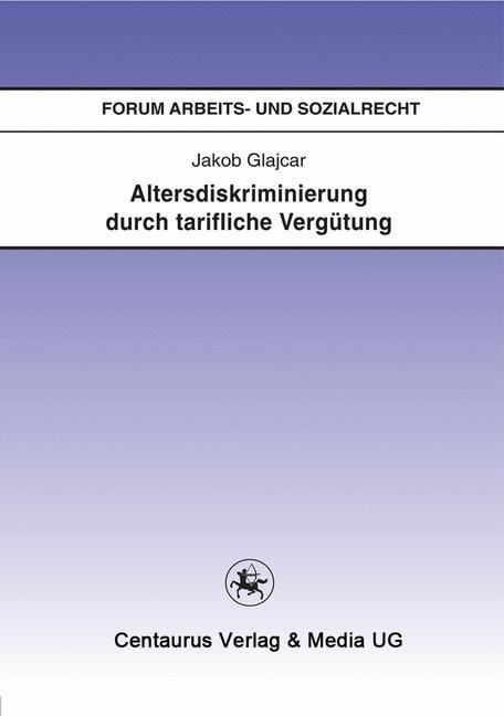 Vorderes Coverbild Altersdiskriminierung durch tarifliche Vergütung
