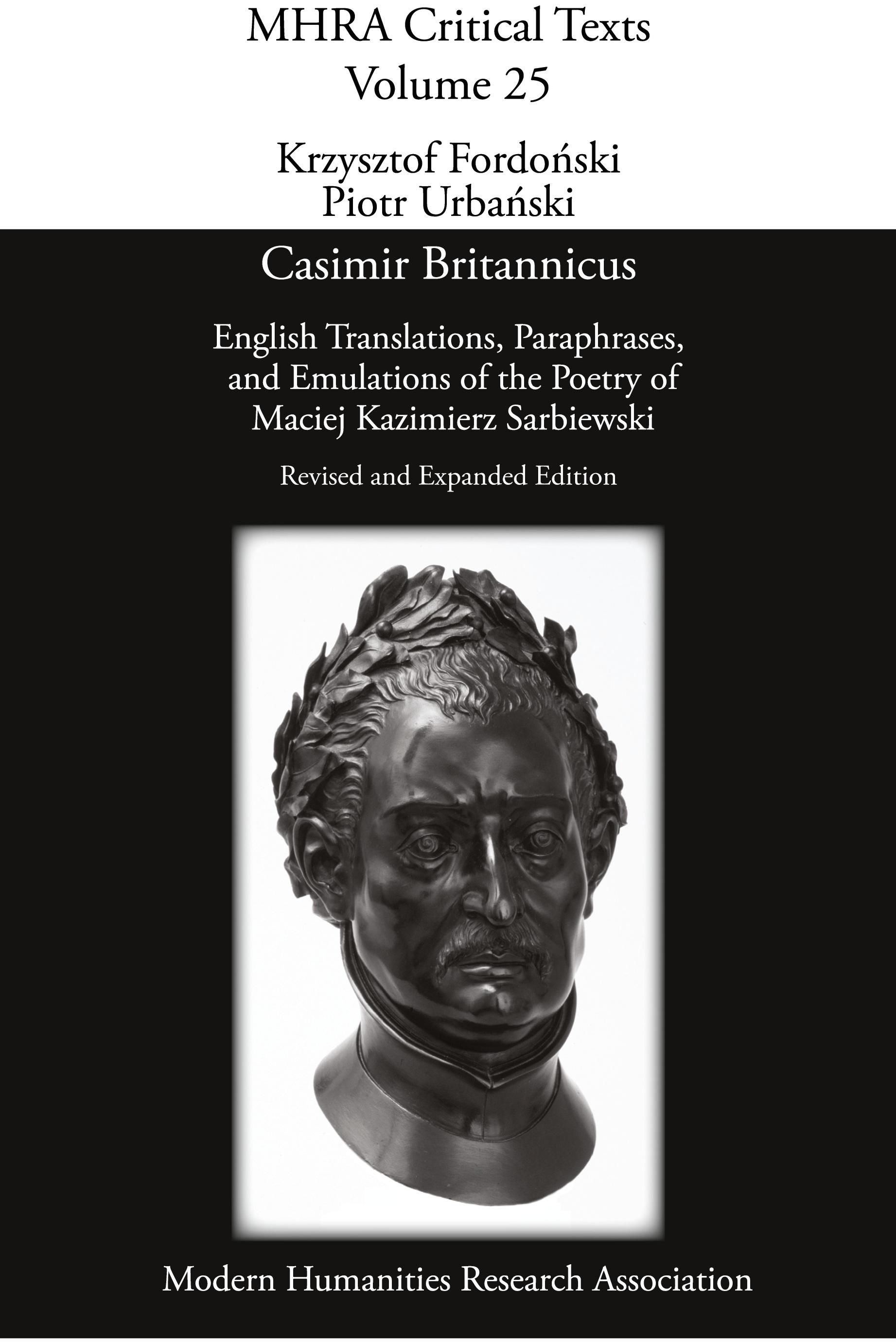 Vorderes Coverbild Casimir Britannicus. English Translations, Paraphrases, and Emulations of the Poetry of Maciej Kazimierz Sarbiewski. Revised and Expanded Edition.