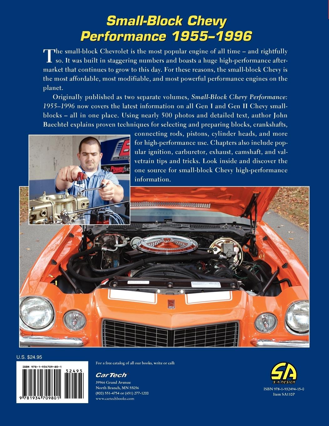 Rückseitencover Small-Block Chevy Performance 1955-1996