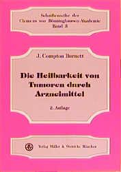 Vorderes Coverbild Die Heilbarkeit von Tumoren durch Arzneimittel