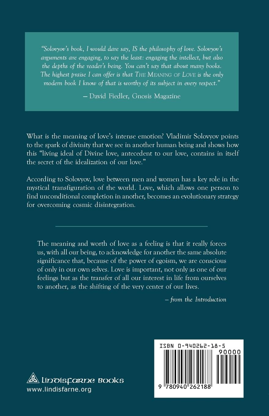 Rückseitencover The Meaning of Love