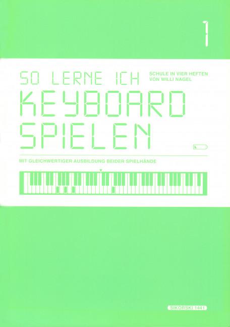Vorderes Coverbild So lerne ich Keyboard spielen 1
