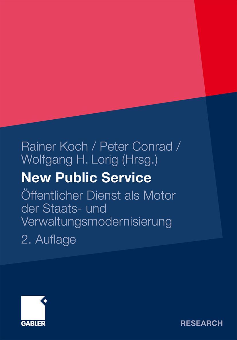 Vorderes Coverbild New Public Service