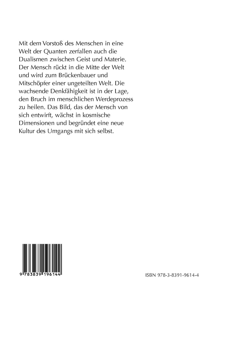 Rückseitencover In der Mitte der Welt