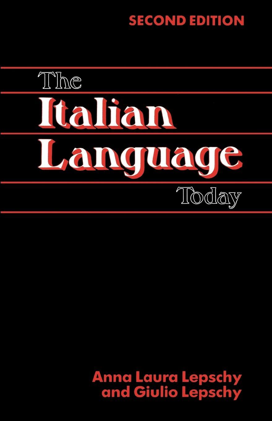 Vorderes Coverbild Italian Language Today