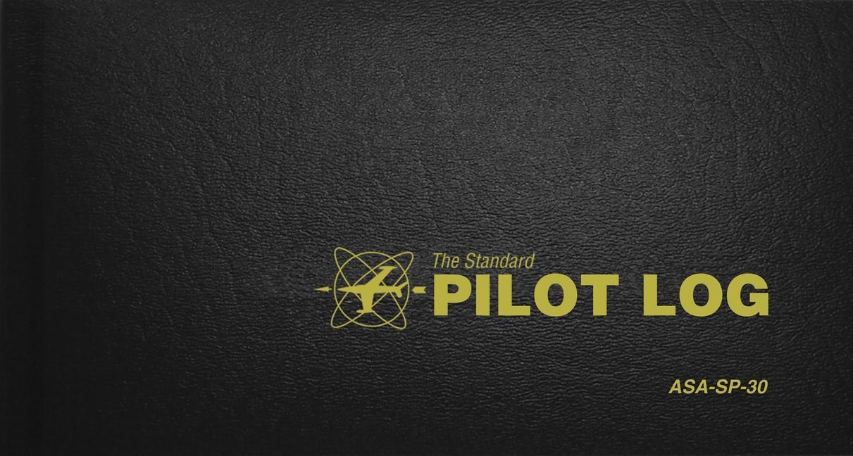 Vorderes Coverbild The Standard Pilot Log (Black)