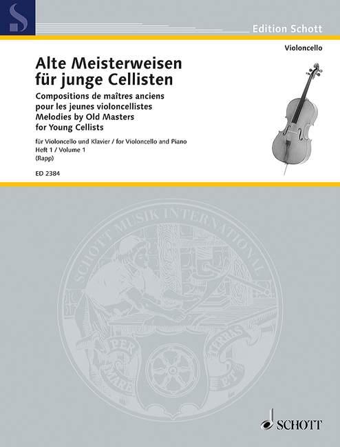 Vorderes Coverbild Alte Meisterweisen für junge Cellisten