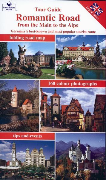 Vorderes Coverbild Romantische Straße. Englische Ausgabe