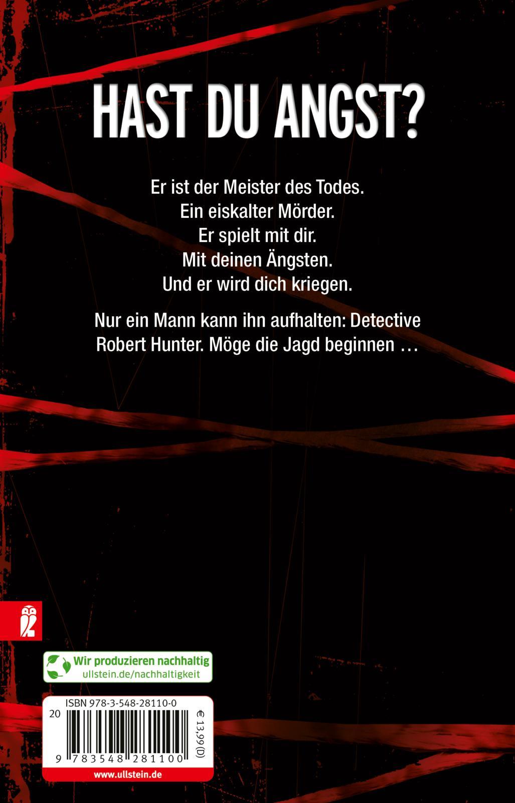 Rückseitencover Der Vollstrecker