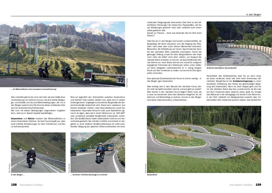 Beispielinhalt (Bild) Motorradfahren in Perfektion