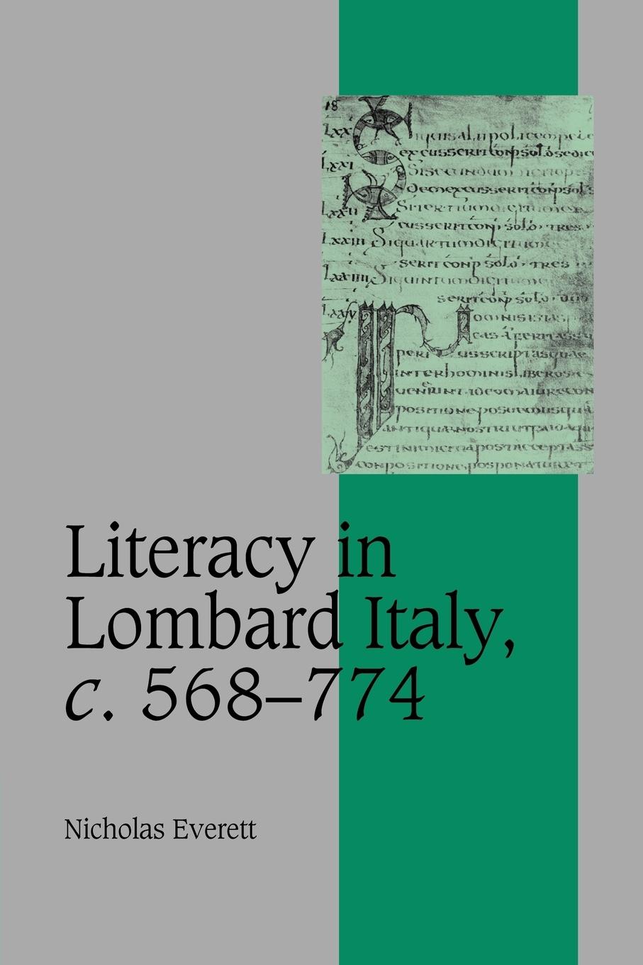 Vorderes Coverbild Literacy in Lombard Italy, C.568 774