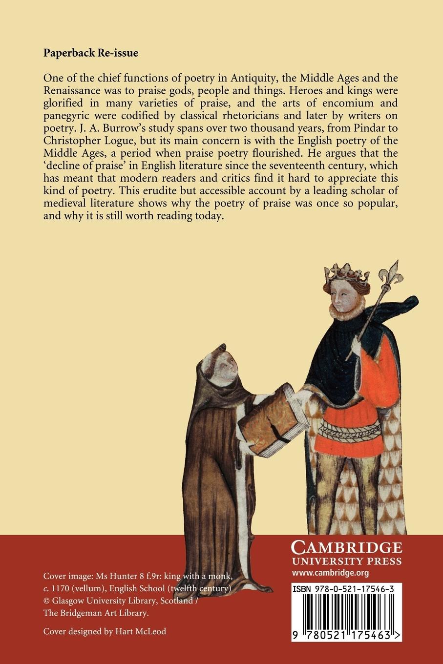 Rückseitencover The Poetry of Praise