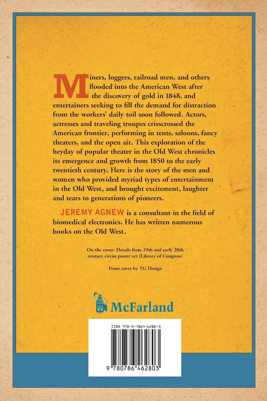 Rückseitencover Entertainment in the Old West