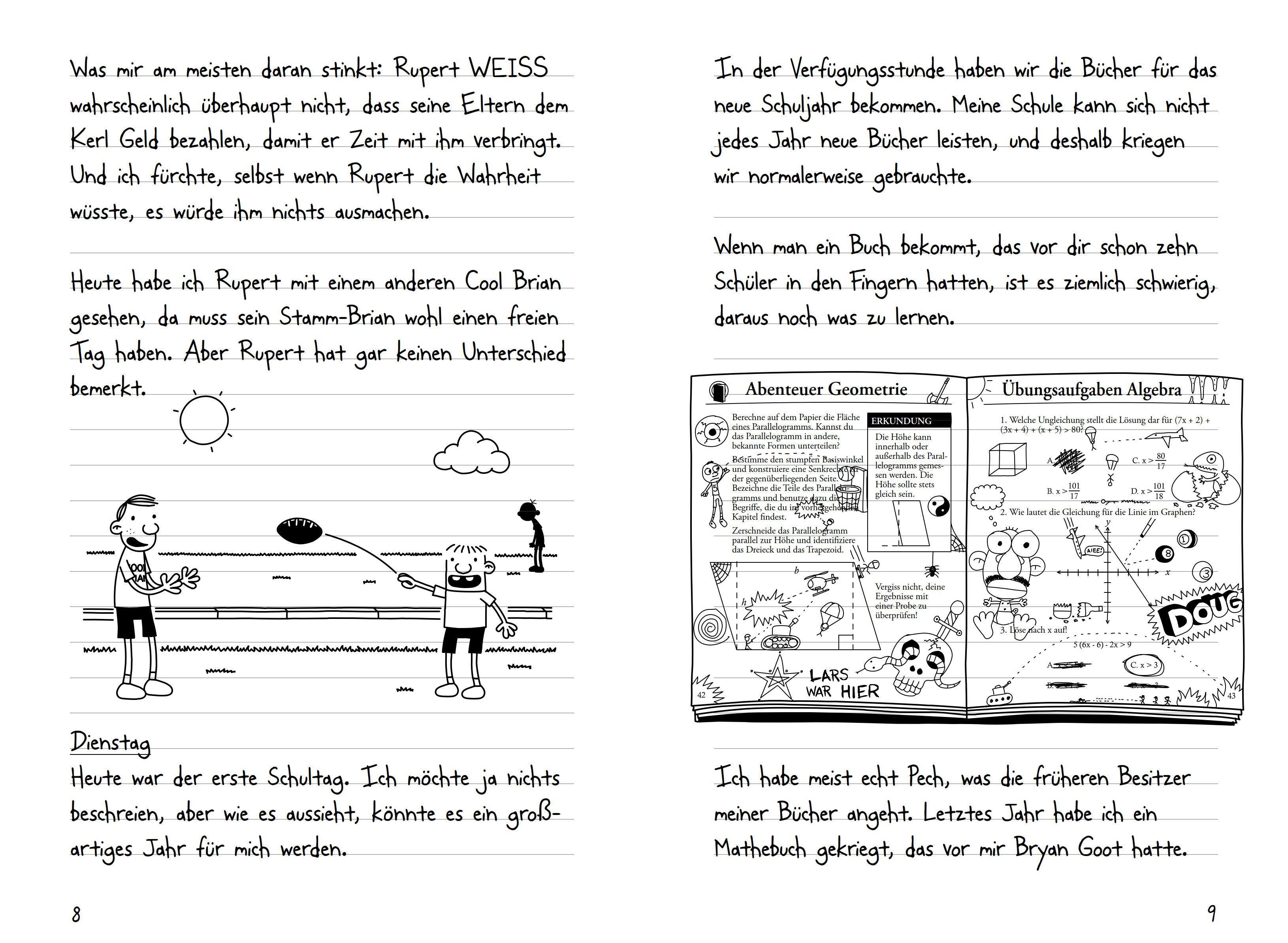 Beispielinhalt (Bild) Gregs Tagebuch 05 - Geht's noch?