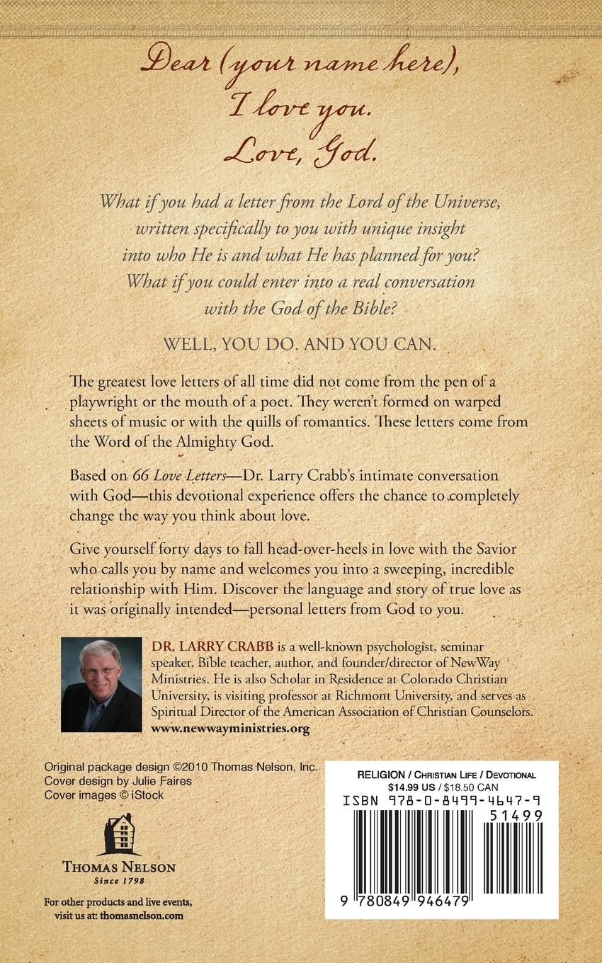 Rückseitencover The God's Love Letters to You