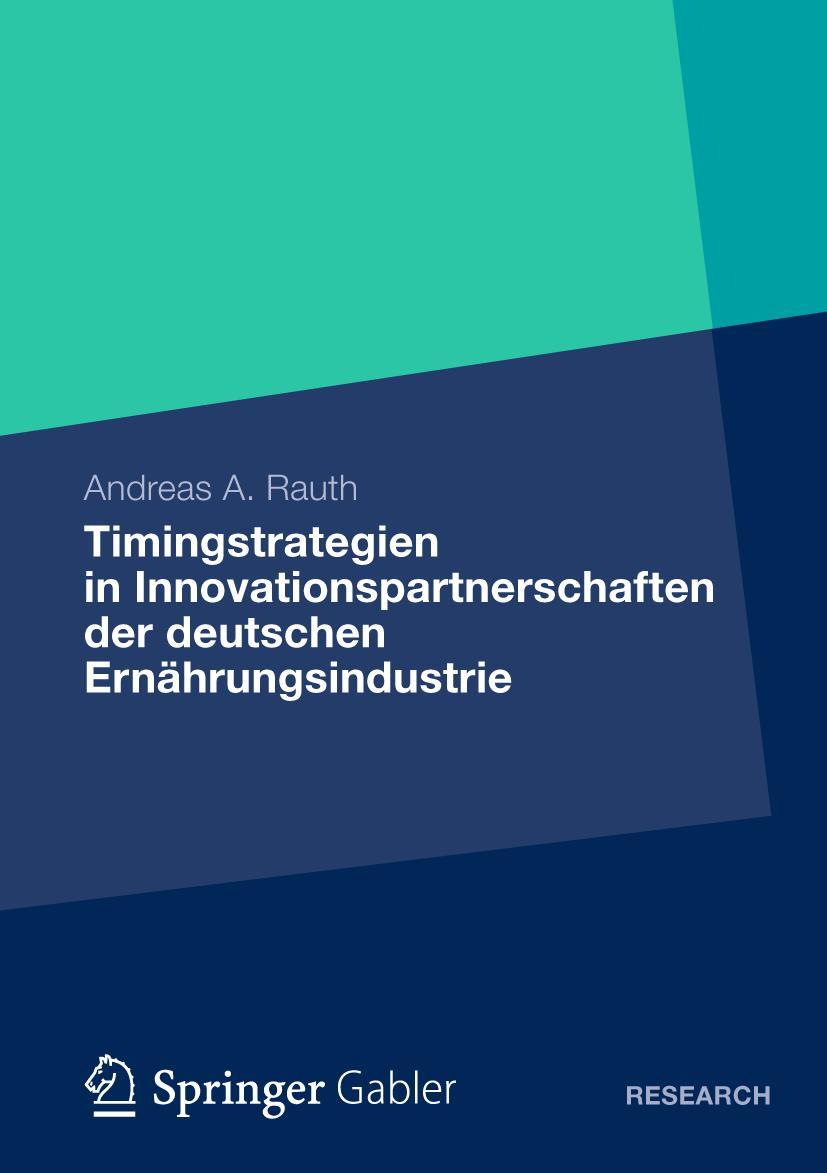 Vorderes Coverbild Timingstrategien in Innovationspartnerschaften der deutschen Ernährungsindustrie