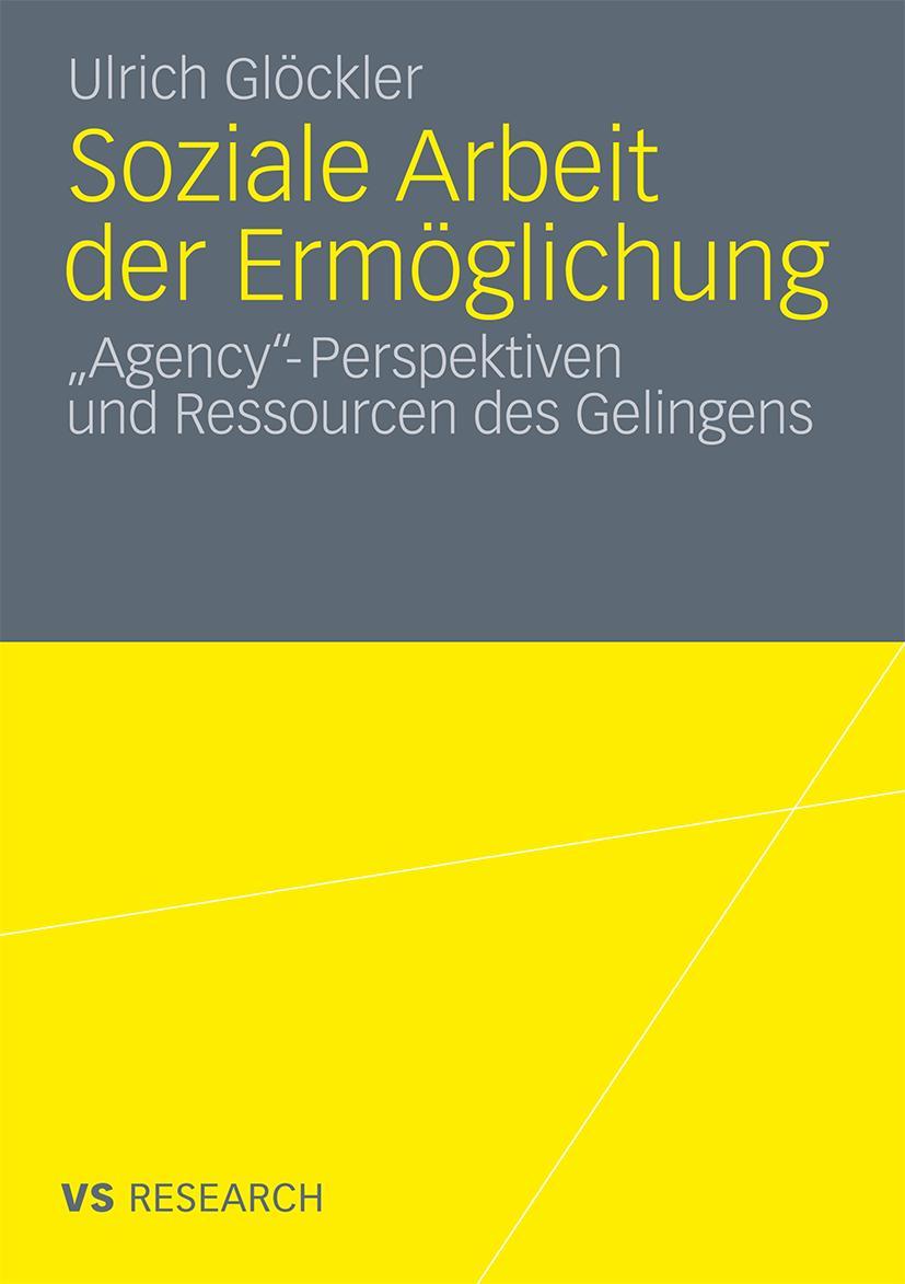 Vorderes Coverbild Soziale Arbeit der Ermöglichung