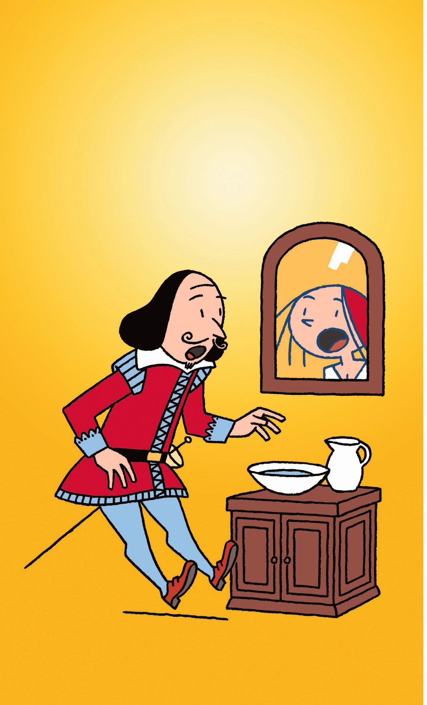 Beispielinhalt (Bild) Plötzlich Shakespeare