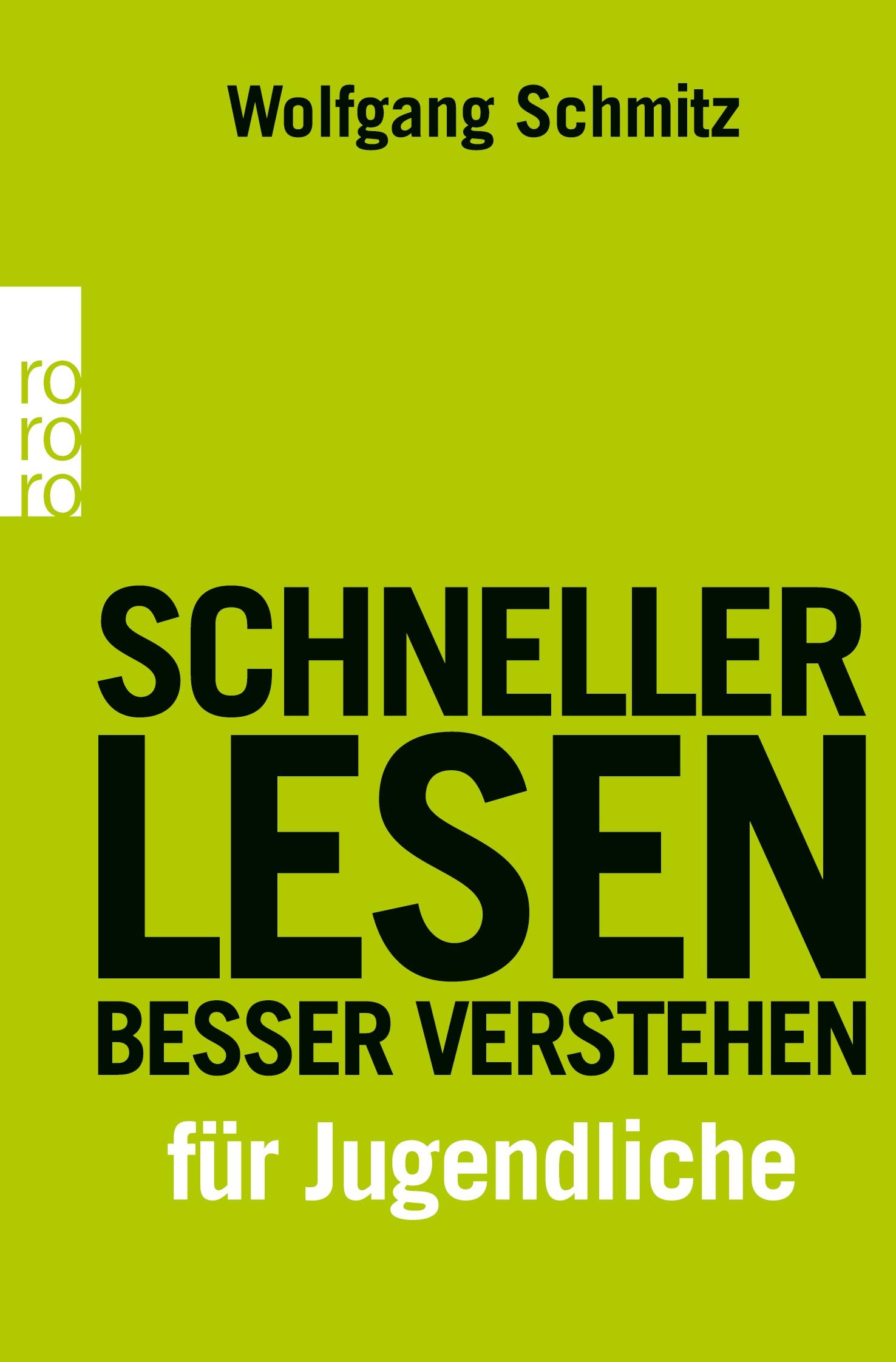 Vorderes Coverbild Schneller lesen - besser verstehen für Jugendliche