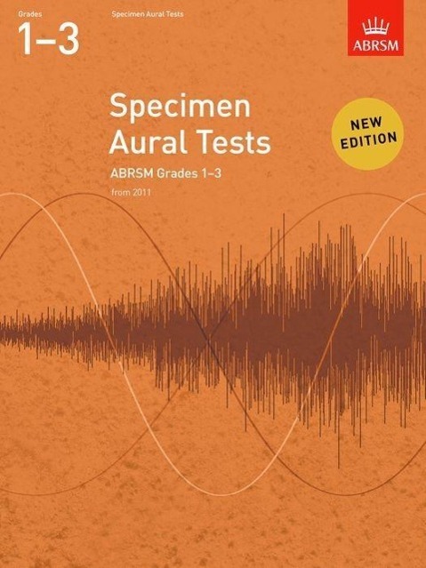 Vorderes Coverbild Specimen Aural Tests, Grades 1-3