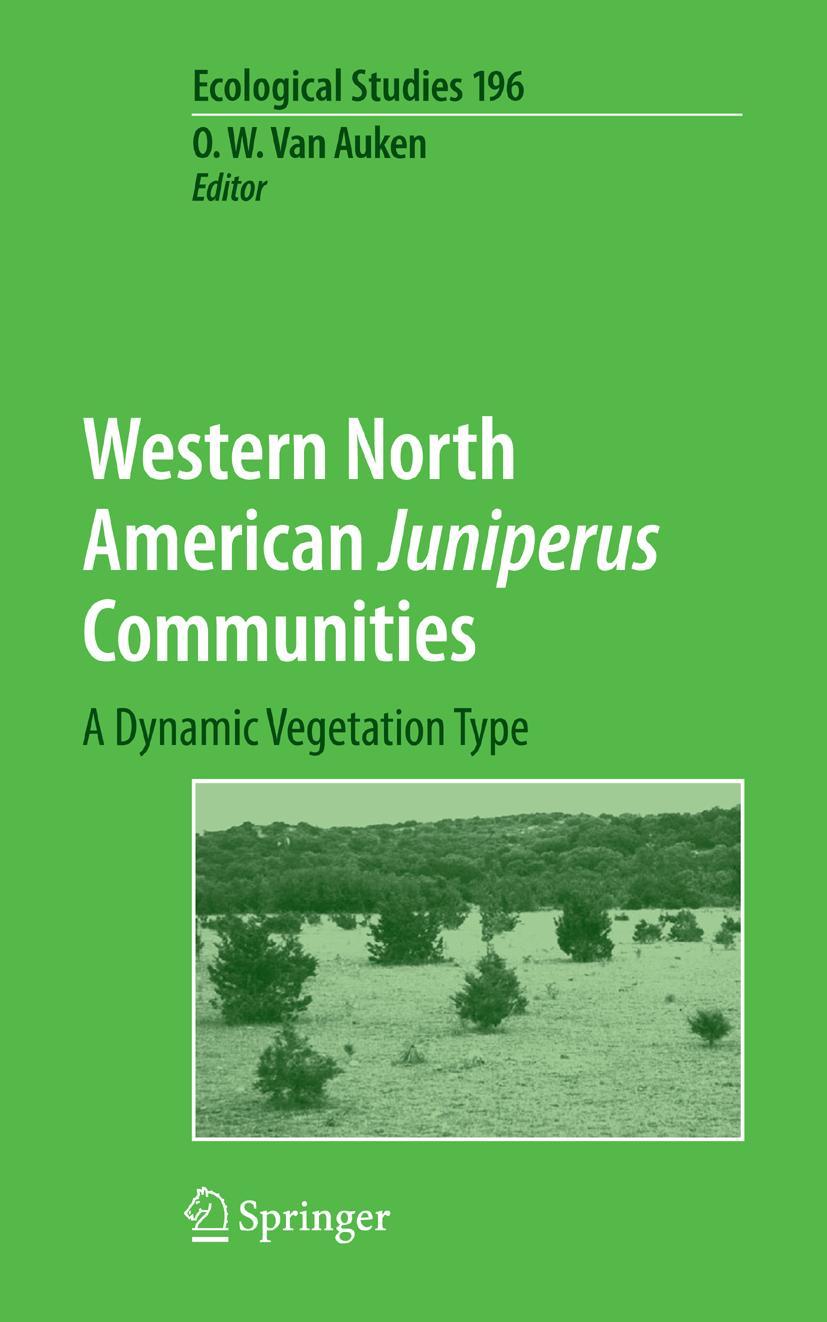 Vorderes Coverbild Western North American Juniperus Communities
