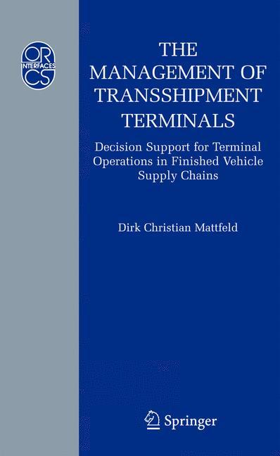 Vorderes Coverbild The Management of Transshipment Terminals