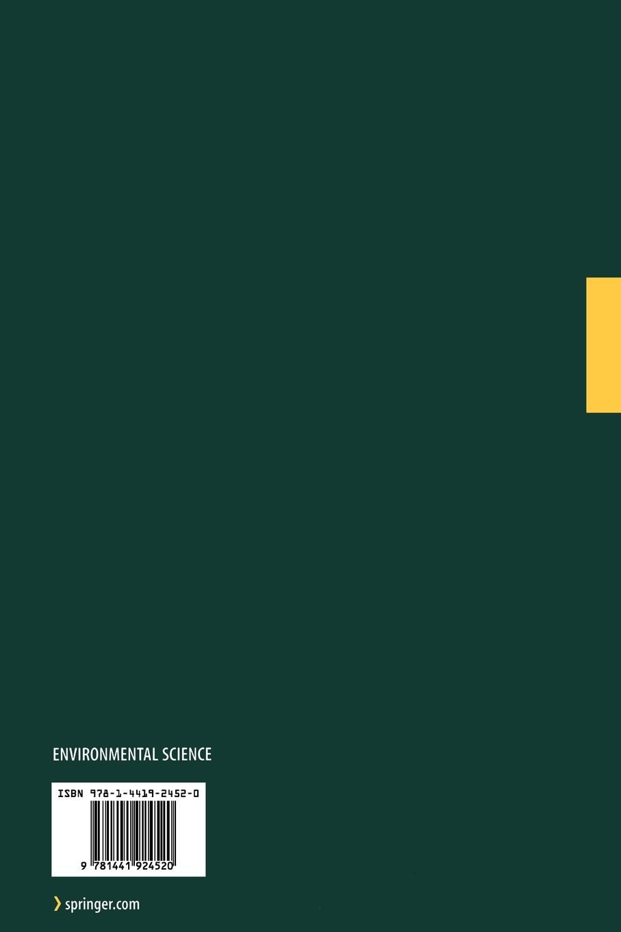 Rückseitencover Reviews of Environmental Contamination and Toxicology 192