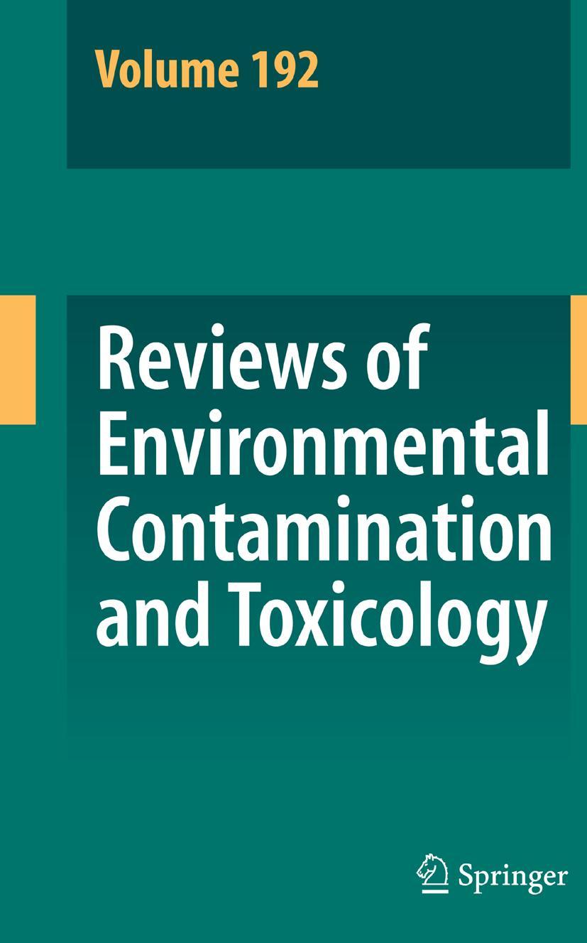 Vorderes Coverbild Reviews of Environmental Contamination and Toxicology 192