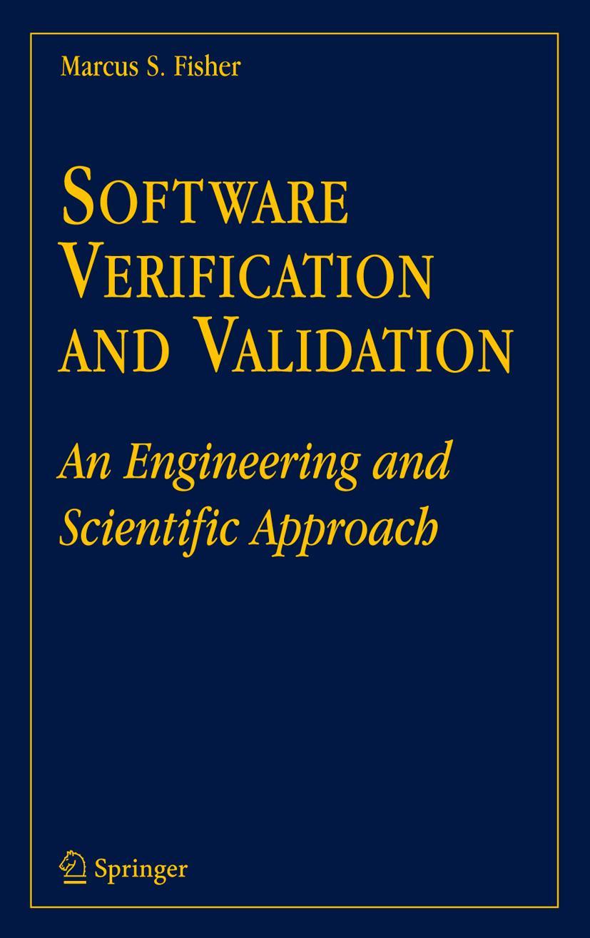 Vorderes Coverbild Software Verification and Validation