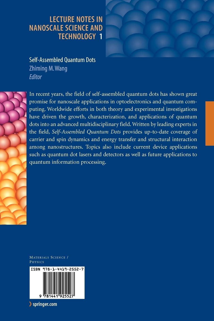 Rückseitencover Self-Assembled Quantum Dots