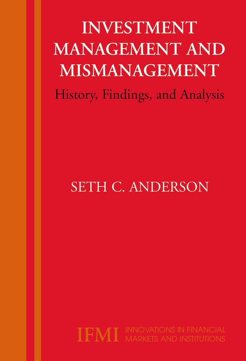Vorderes Coverbild Investment Management and Mismanagement
