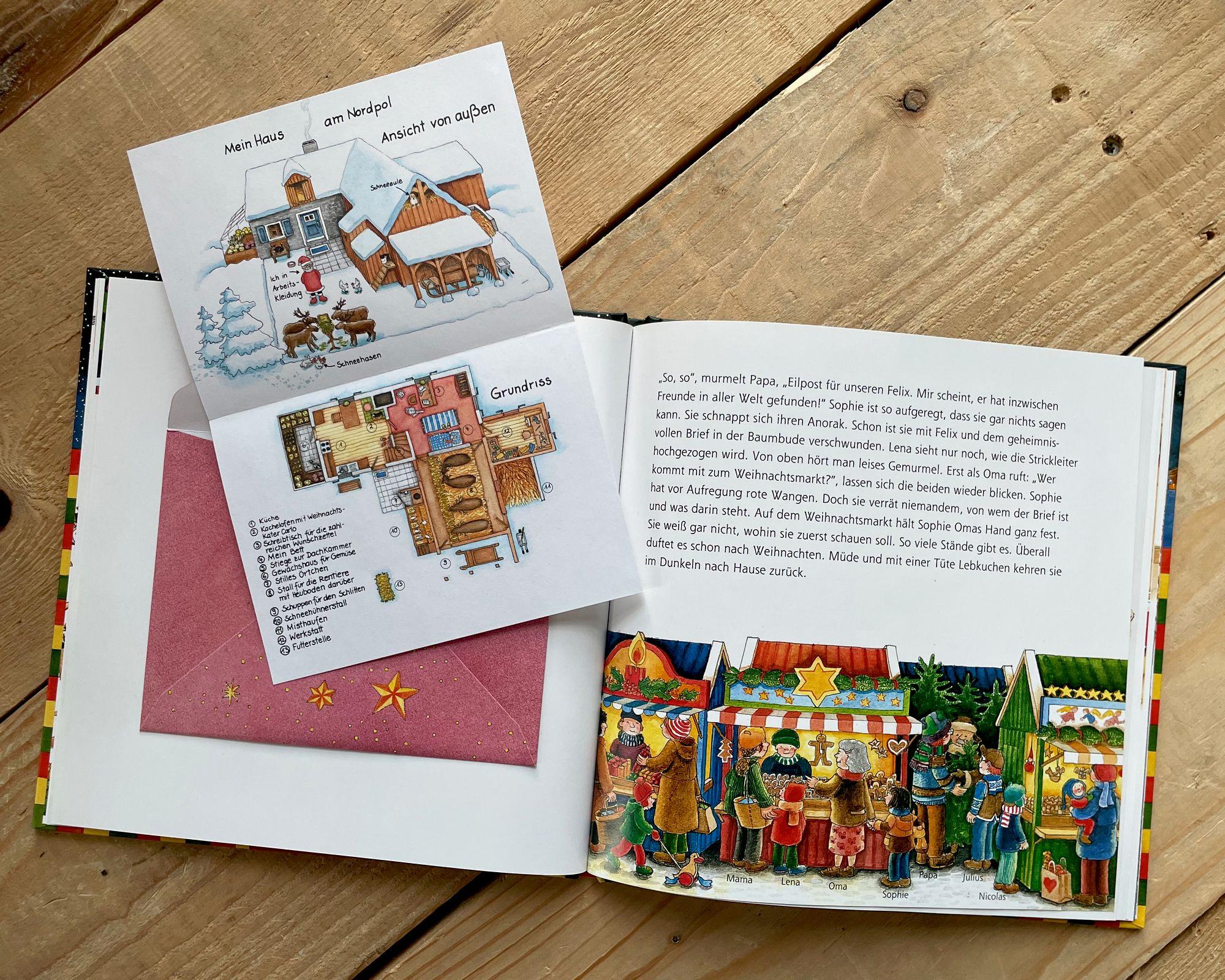 Beispielinhalt (Bild) Weihnachtsbriefe von Felix